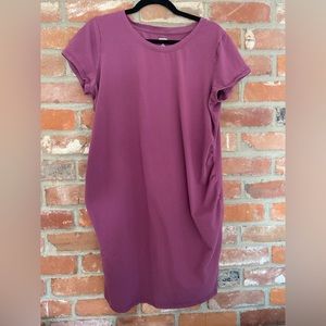 Sonoma Maternity Drees Tshirt Short Sleeve XL Purple